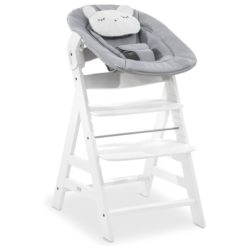 Transat Alpha Bouncer 2-en-1 Pastel Bear Light Grey 