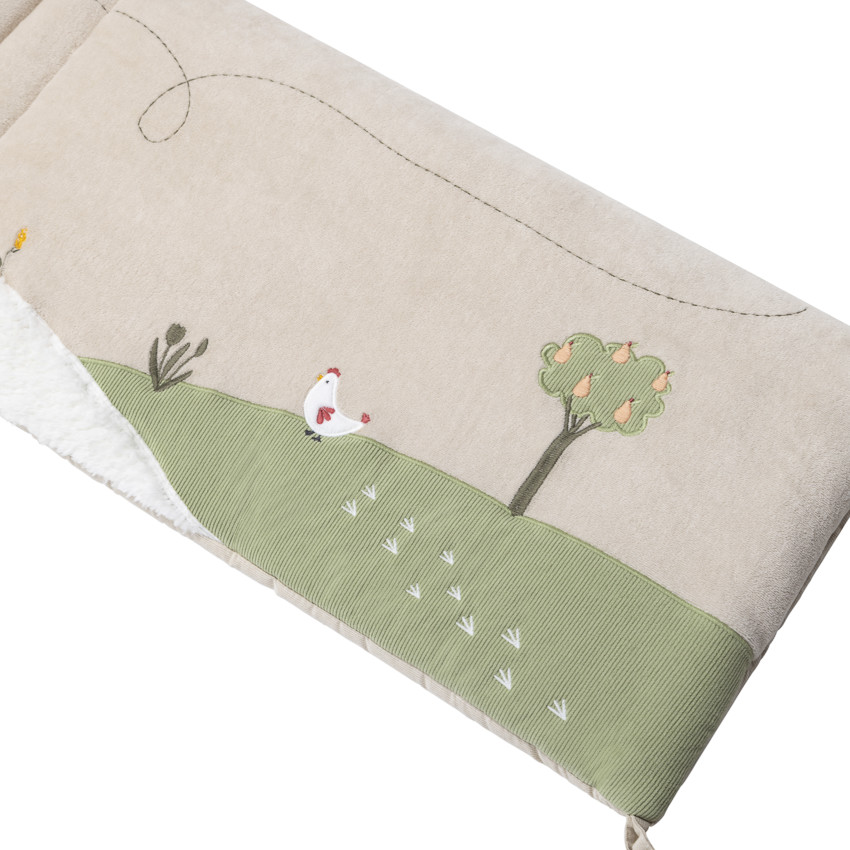 Fluweel tour de lit 3 delen La vie à la Ferme 