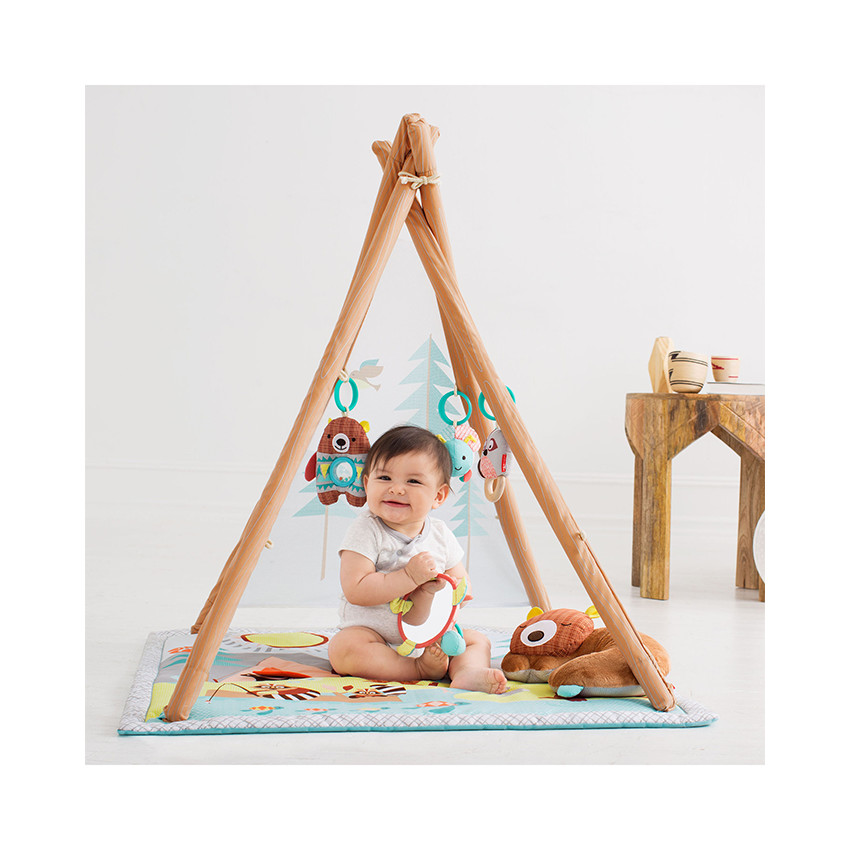 Tapis d'éveil camping 