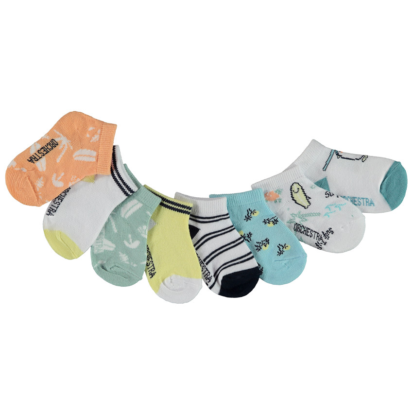 Set van 8 paren van fantasie sokken voor jongens 