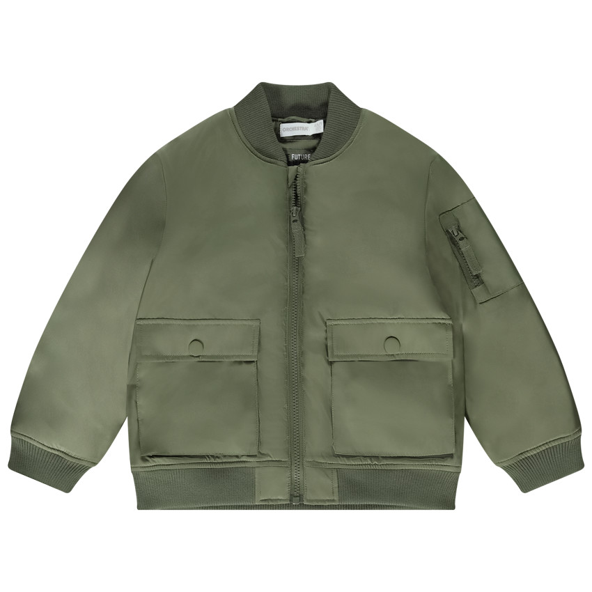 Blouson bomber à poches pour garçon 