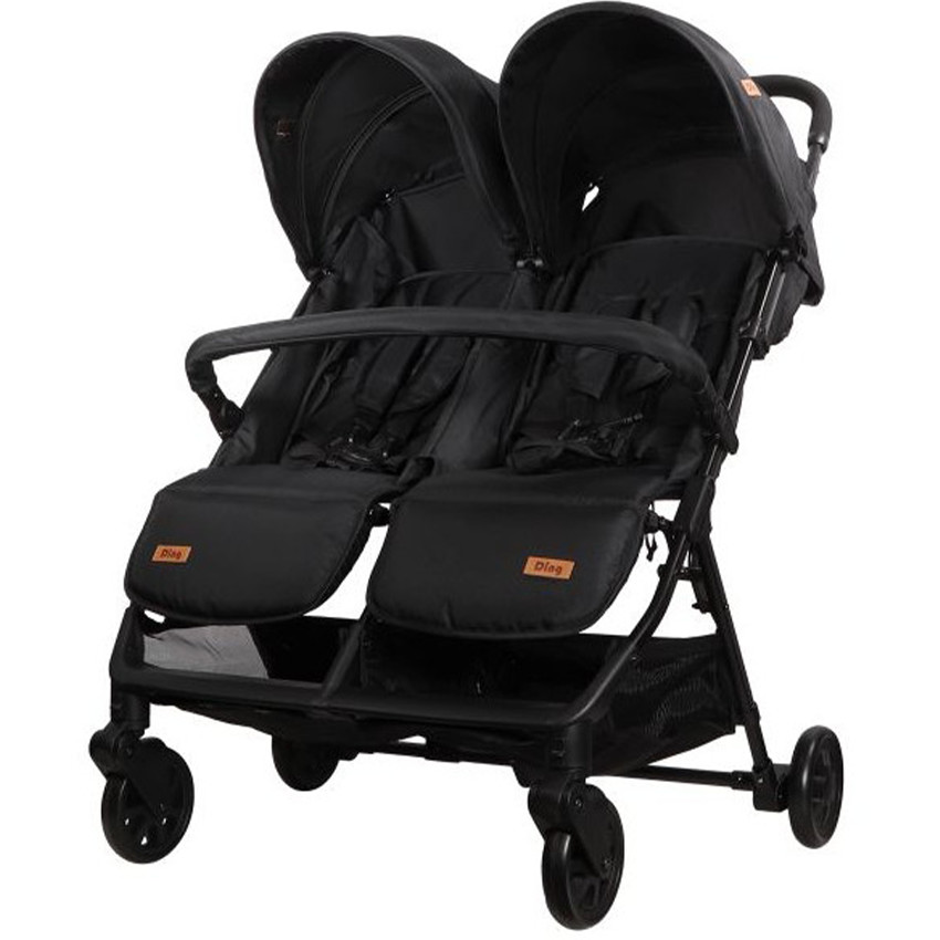 Poussette Buggy Duo jumeaux Mellizo Black 
