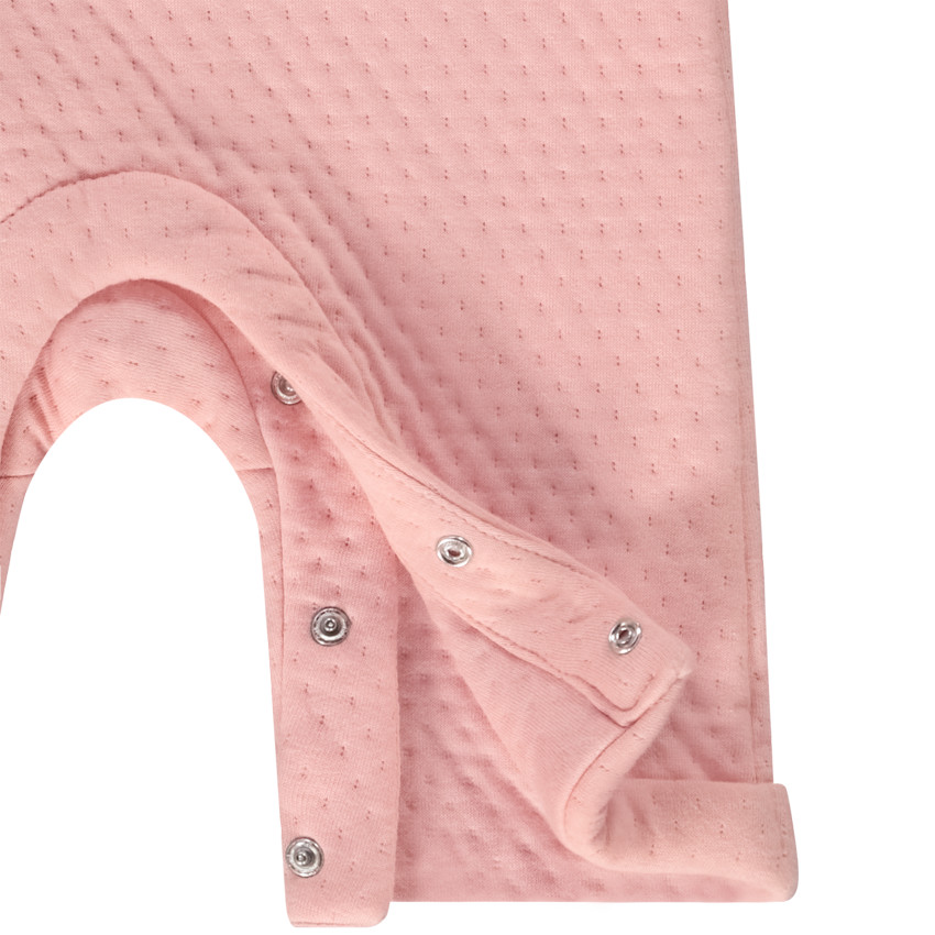 Twee-delige set met salopette voor babymeisjes 