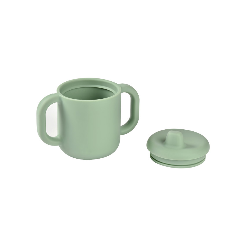Tasse d'apprentissage en silicone - Sage Green 