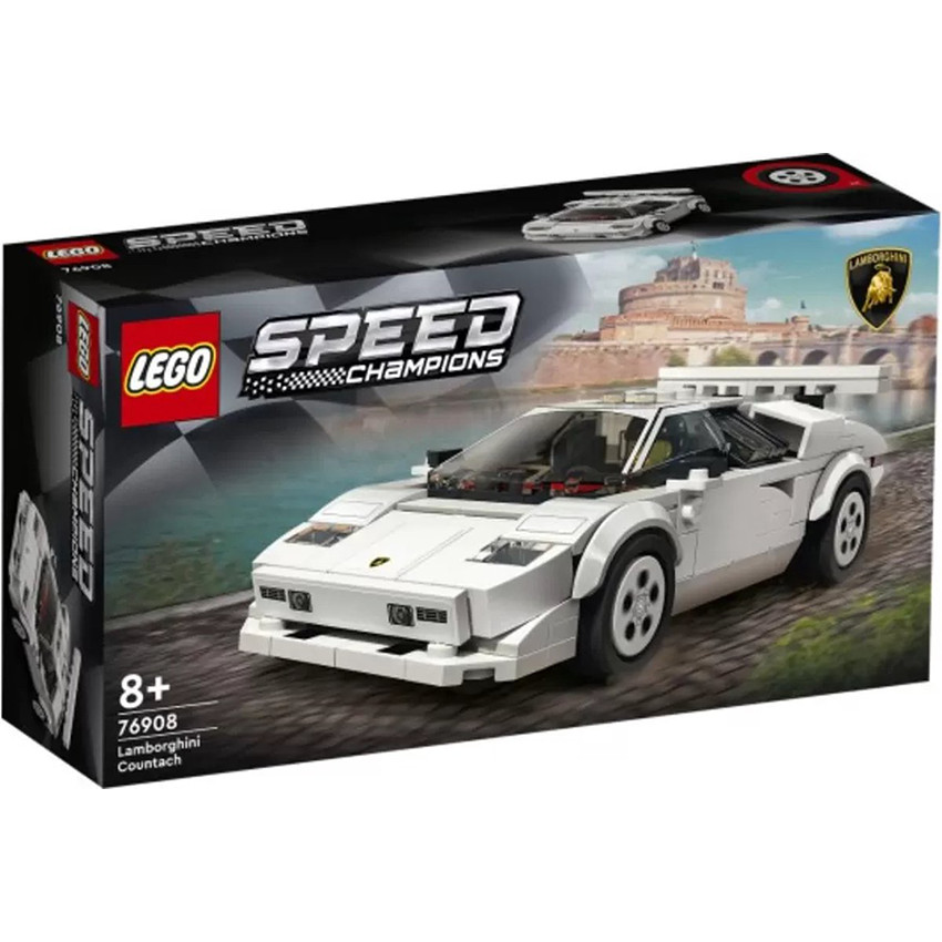 Speed Champions Lamborghini Countach 76908 Blanc 