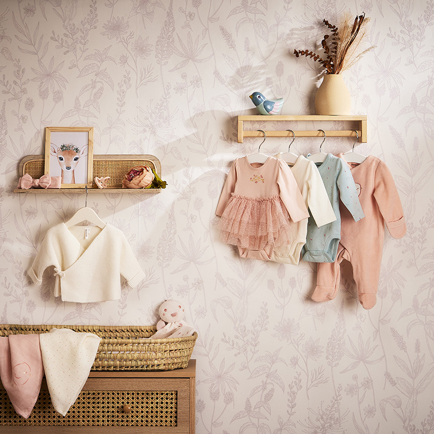 Jurk body 2-in-1 effect met Plumetis tule voor baby meisjes 