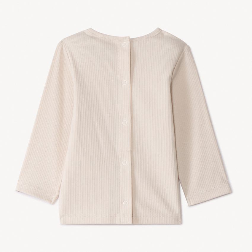 Twee-delige salopette met berenprint voor baby