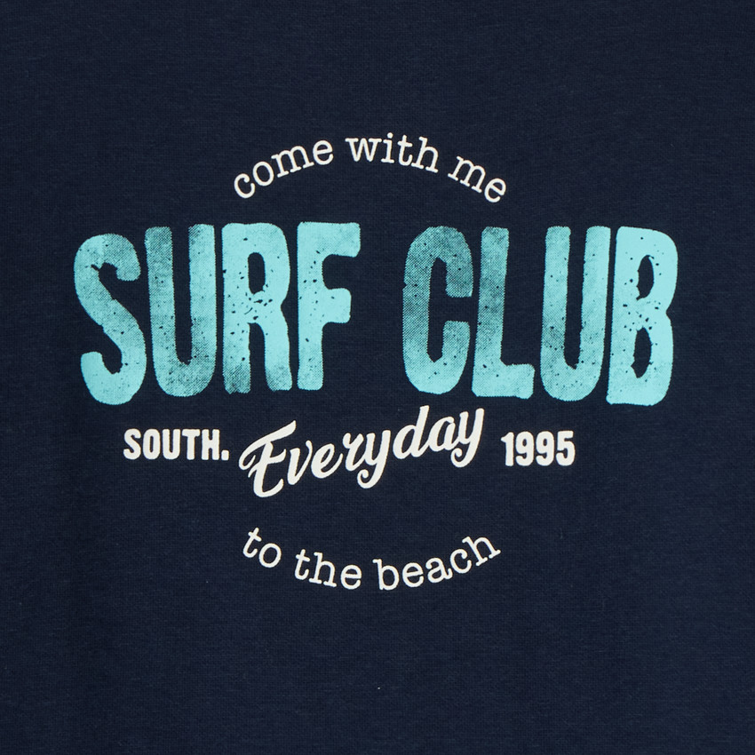 Sweatshirt met puff print voor jongens 