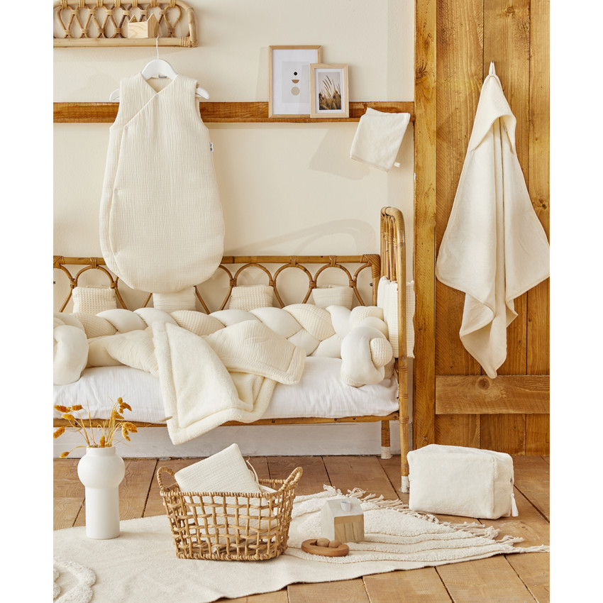 Vlecht decoratief met vulling 2m - Mix & Match Mousse de lait 