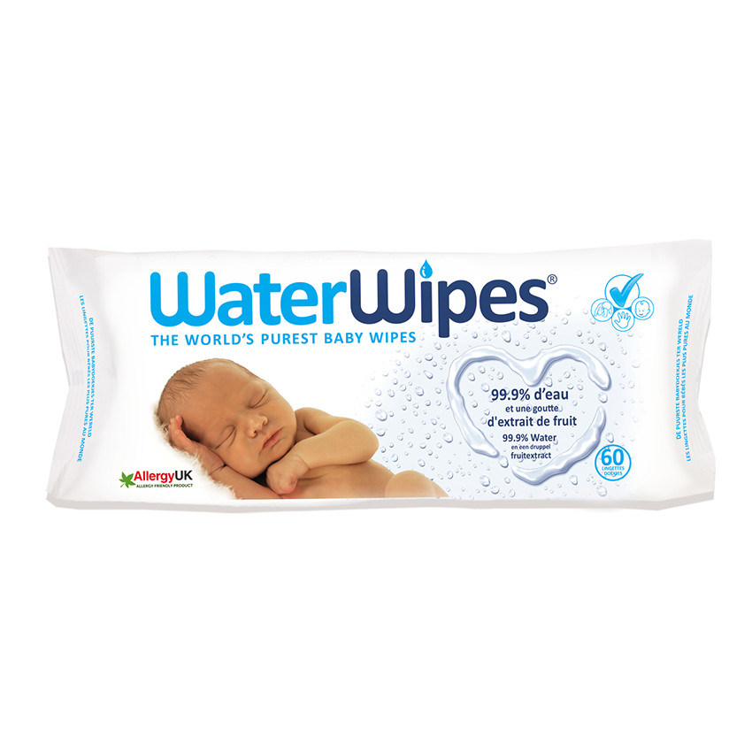 Lingettes naturelles pour bébé x60 