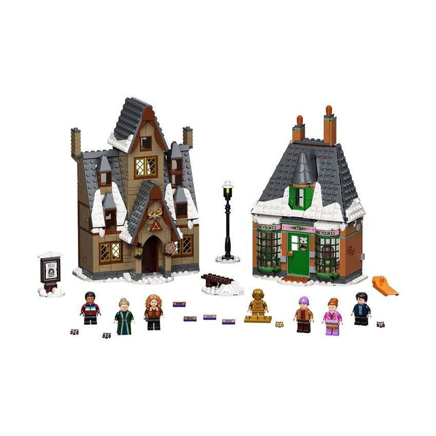 Visite du Village de Pré-Au-Lard - Lego Harry Potter 