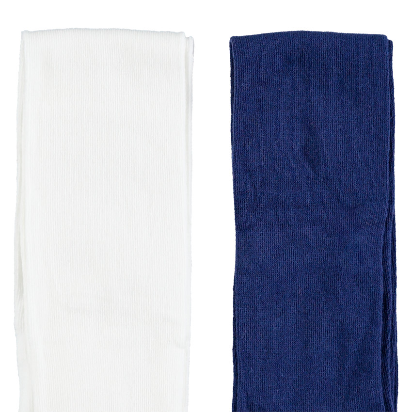 Set van 2 dikke effen panty