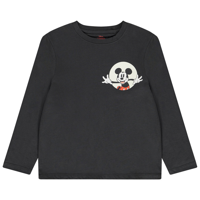 Langarm T-shirt Mickey Disney voor jongens 