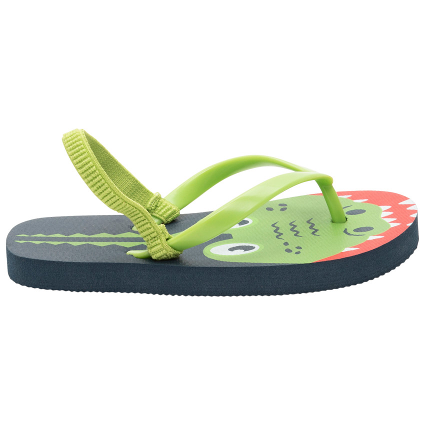 Tongs print crocodile pour garçon 