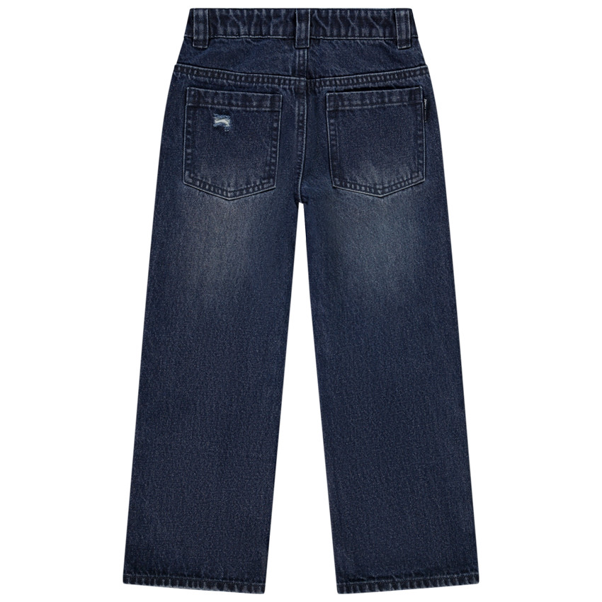 Jeans baggy used effect voor jongens 