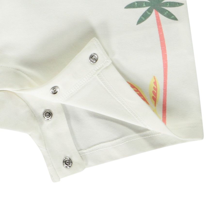 Set van 2 korte jumpsuits Tanzania voor baby meisje 