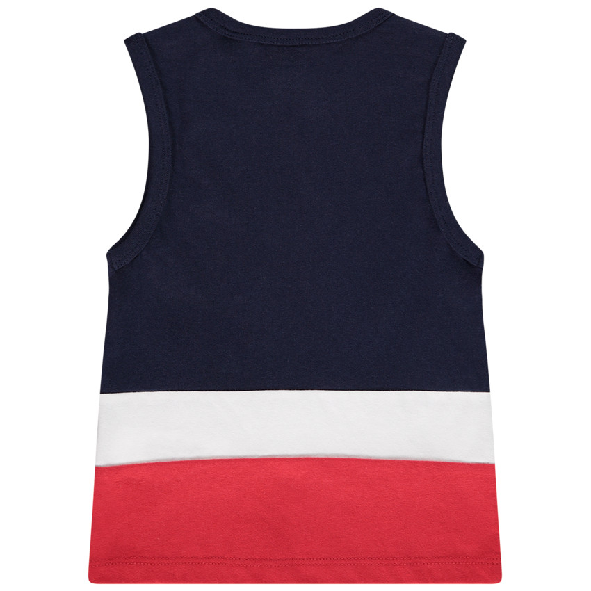 Top van jersey met color-blockeffect en Bugs Bunny-print voor babyjongens 