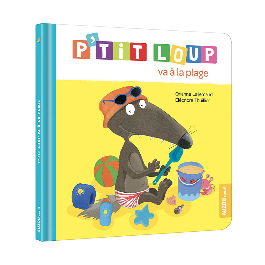 Boek FR P'tit Loup va à la plage 1jaar+ 