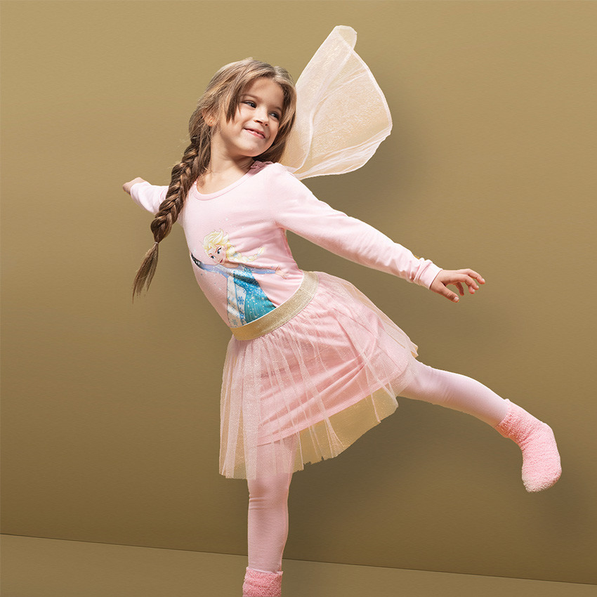 Pyjama déguisement 4 pièces La Reine des neiges Disney 