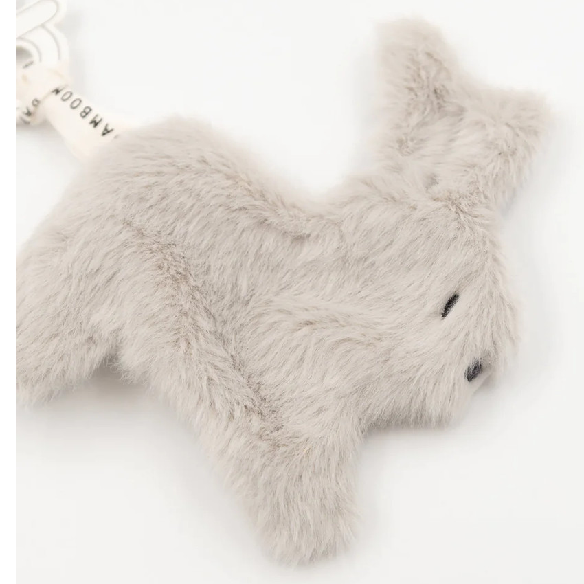 Attache sucette doudou - Lapin - Warm White 