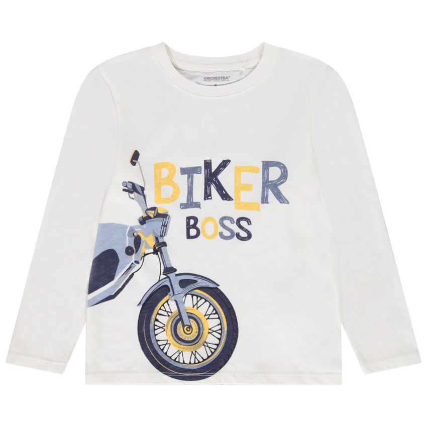 Lange mouwen T-shirt in jersey print summer voor jongen 