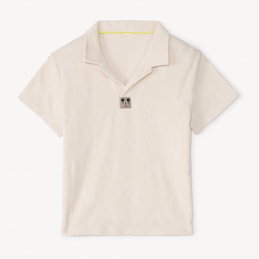Polo manches courtes en éponge Mickey Disney garçon 