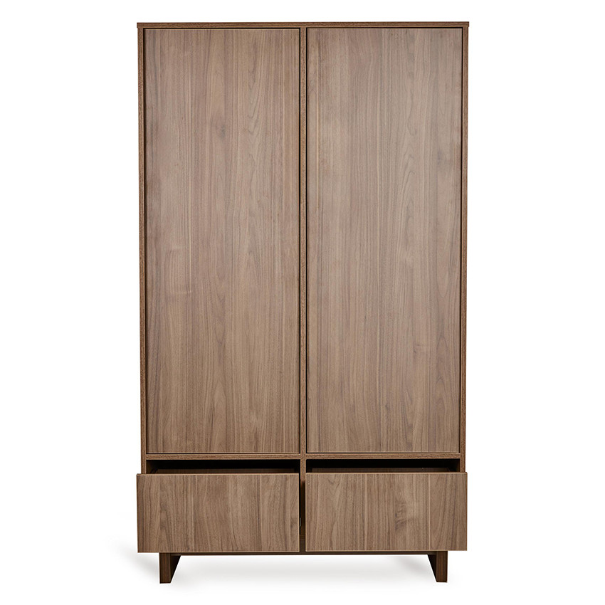 Armoire 2 portes Kyo Walnut 