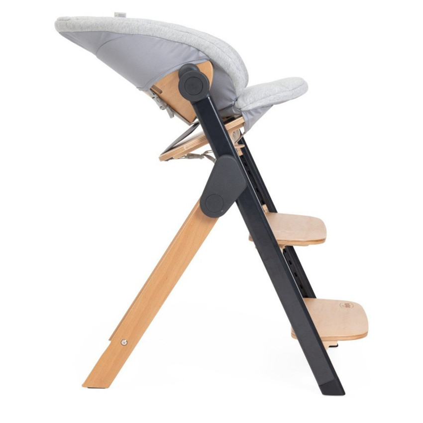 Hoge stoel Meraviglia meegroeiend & verstelbaar Ebony 