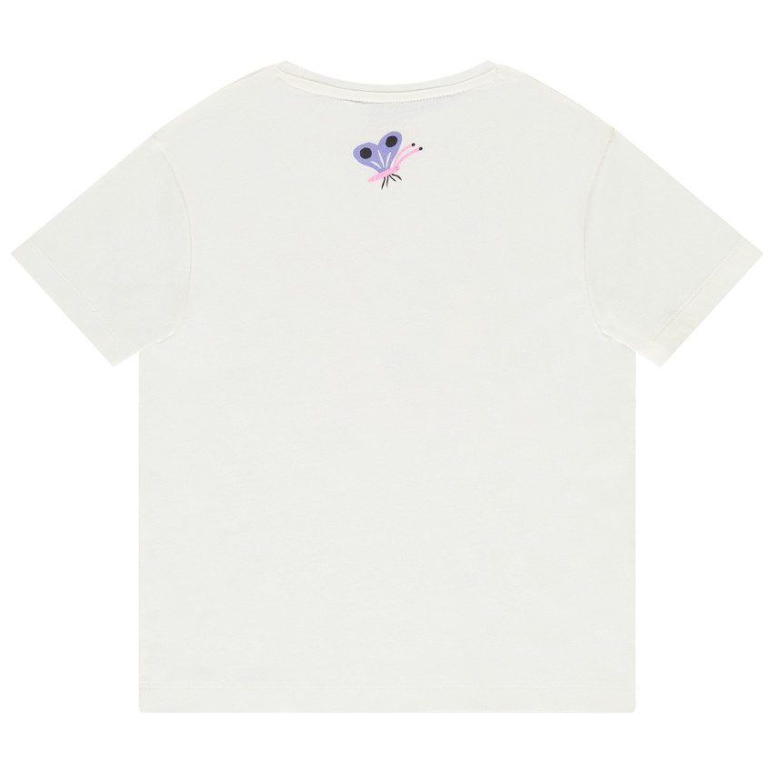 Korte mouwen T-shirt met Dolce Vita print voor meisjes 