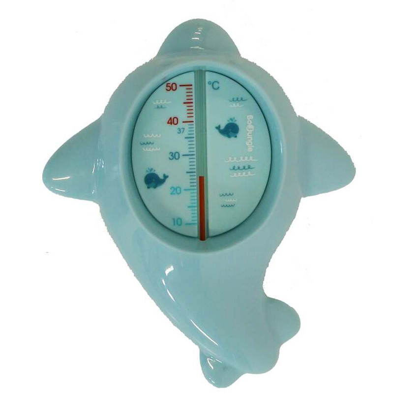 Thermomètre de bain Baleine Bleu 