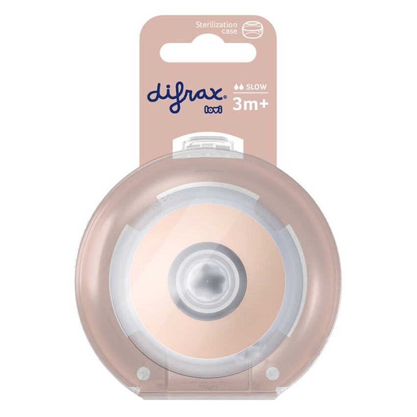 Tétine dynamique Mammafeel Débit lent S 3M+ 