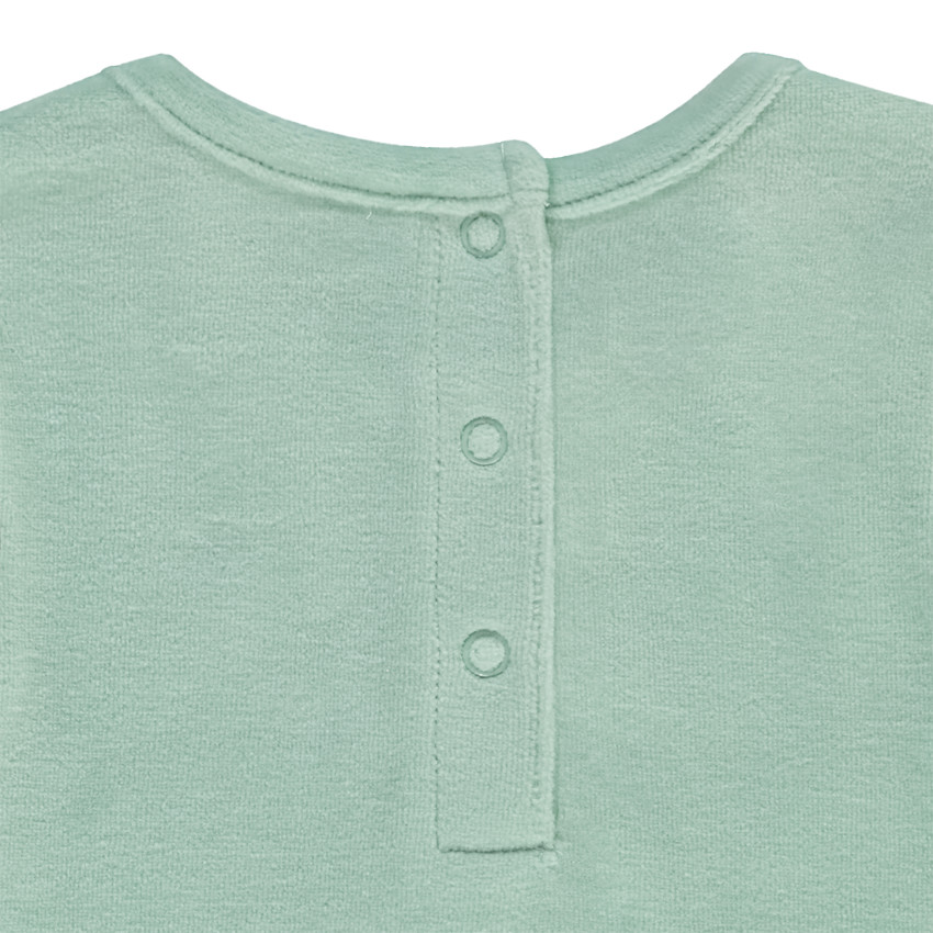 Pyjama 2-delig in fluweel Bambi Disney voor baby meisje 