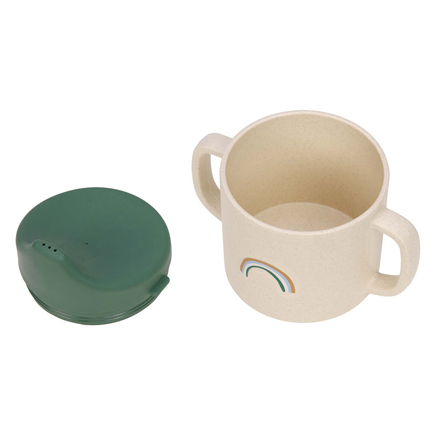 Tasse d´apprentissage Happy Rascals Smile Vert 