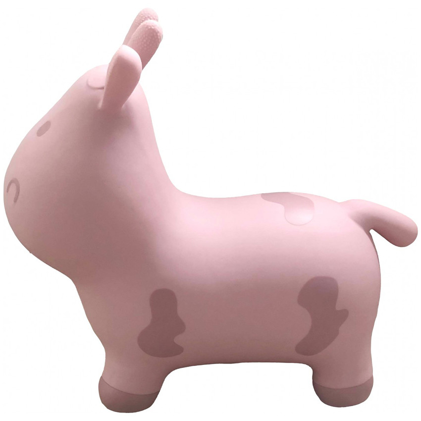 Koe Skippy opblaasbaar Roze 12M 