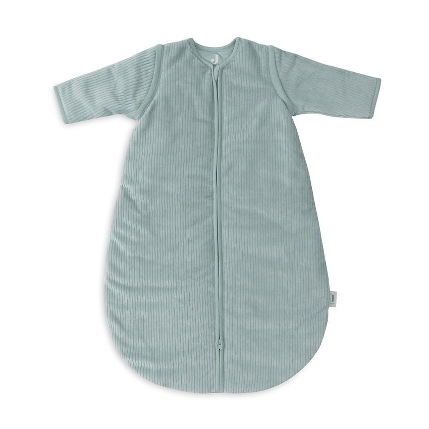 Slaapzak met afritsbare mouwen 70cm Rib Sea Green 