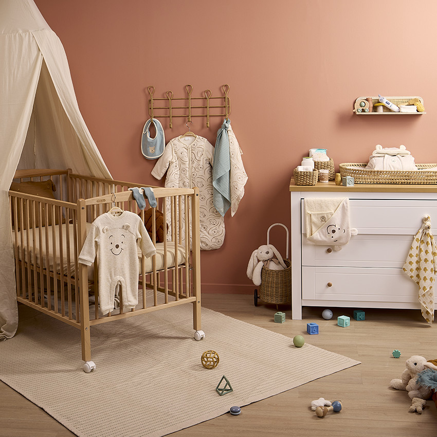 Set van 2 fantasie slabbetjes Winnie Disney voor baby jongen 