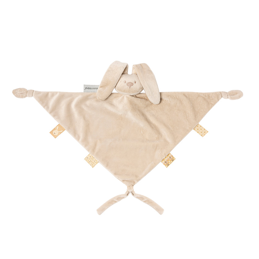 Maxi doudou lapin Lapidou sable 