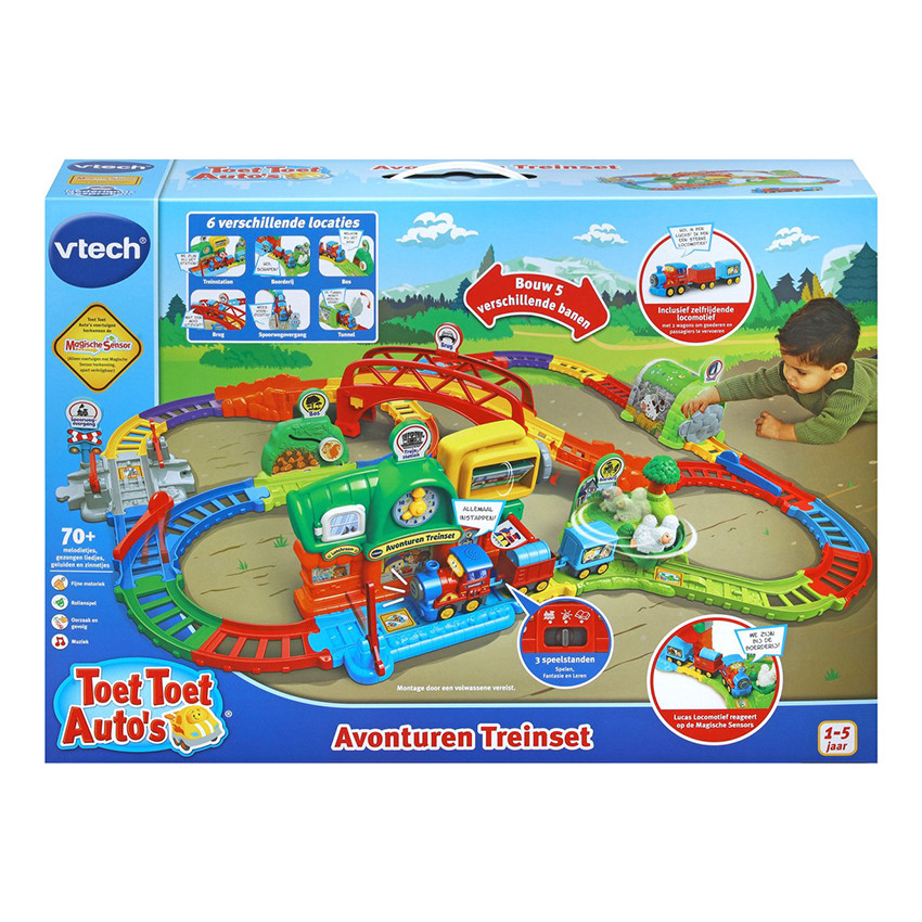 Super circuit train éducatif Tut Tut Bolides NL 