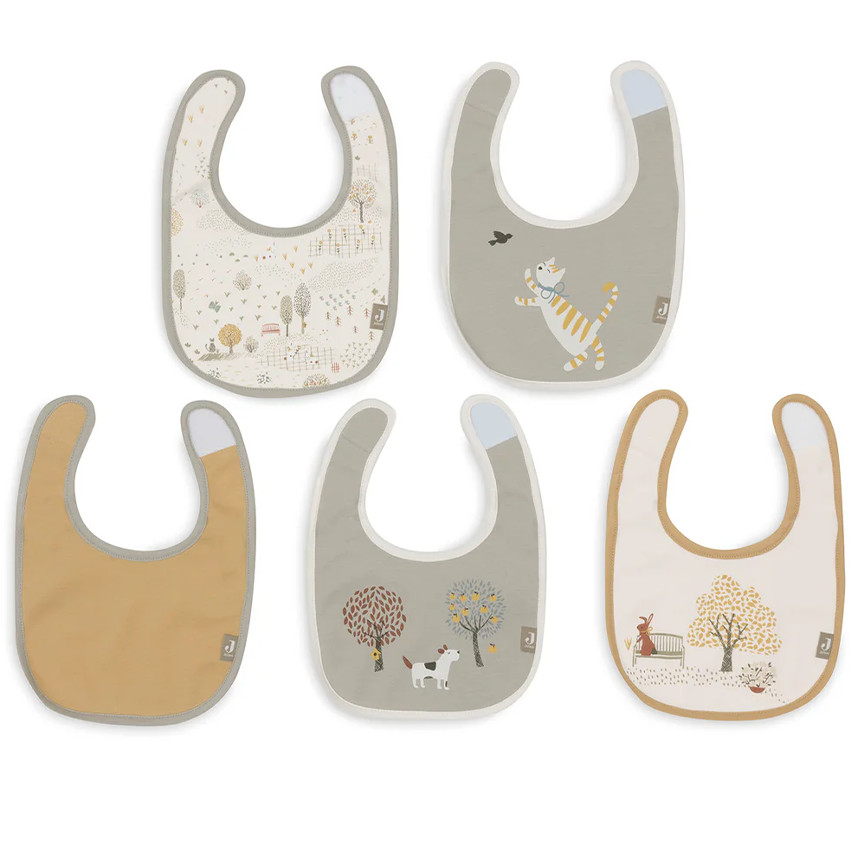 Bavoir imperméable - Tiny Park - 5 Pcs 