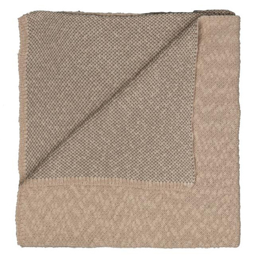 Couverture lit Boho Tricot 100x150cm 