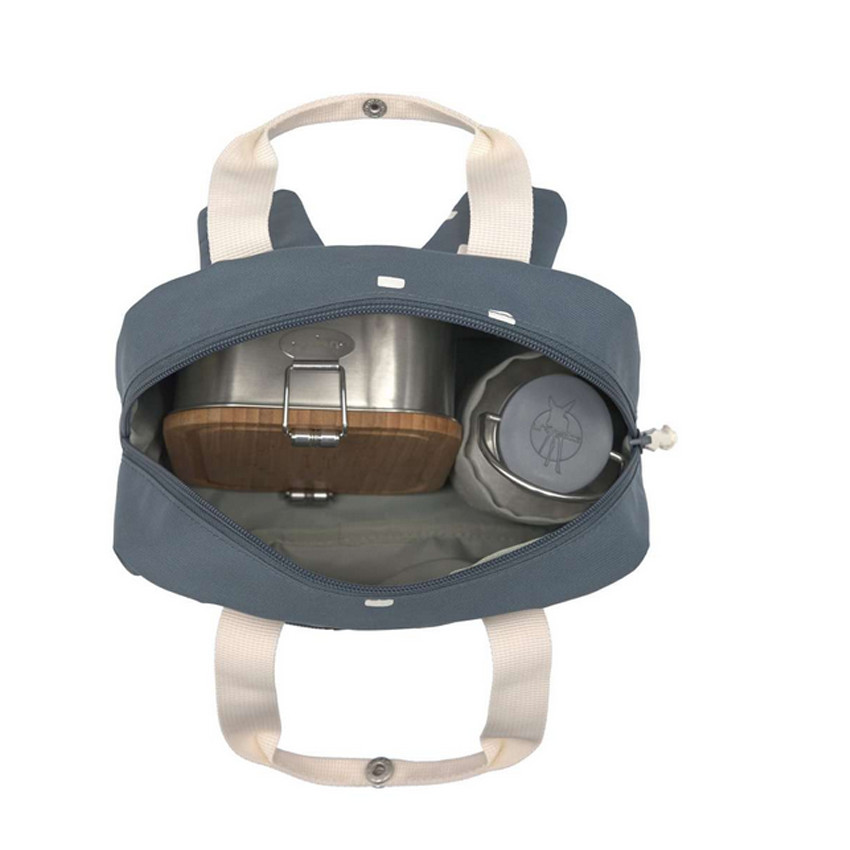 Rugzak Mini Square - Happy prints Midnight Blue 