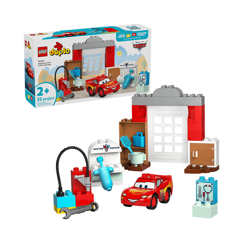Visite de McQueen au garage de Doc LEGO Duplo 