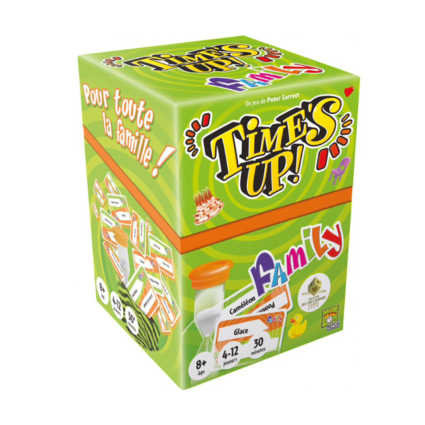 Jeux de Société - Time's Up Family Vert 