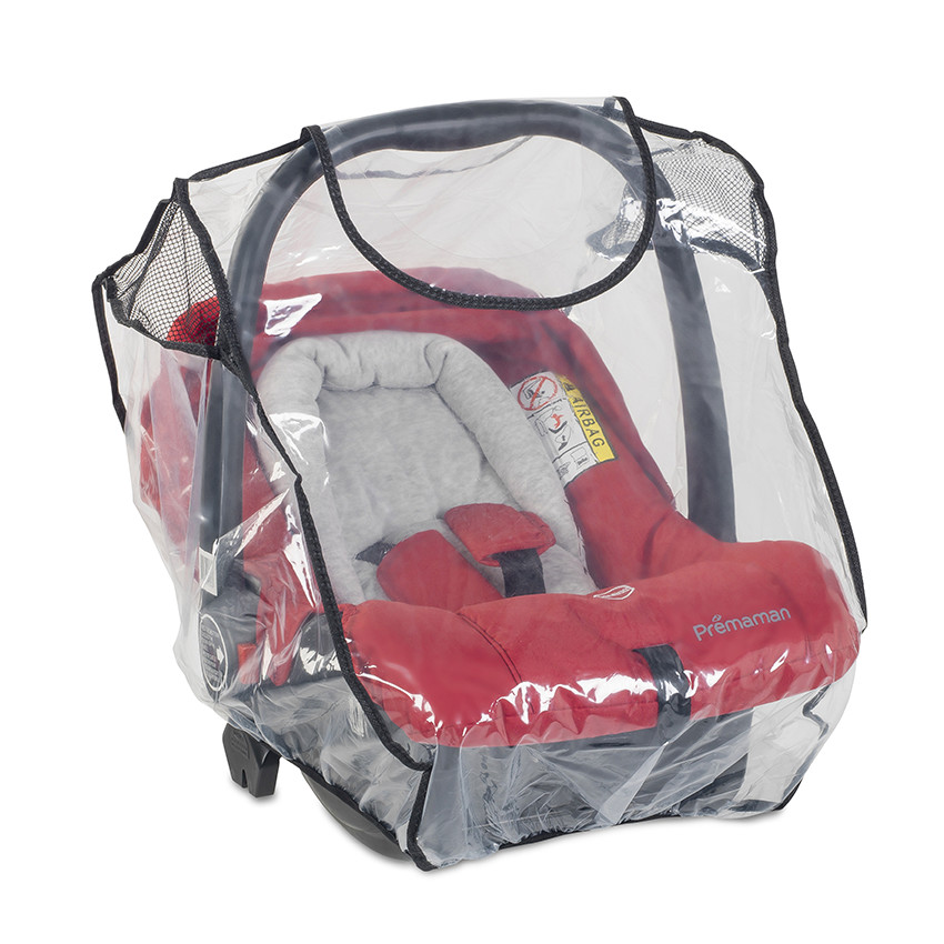 Habillage pluie pour siège-auto groupe 0+ - Taille universelle 