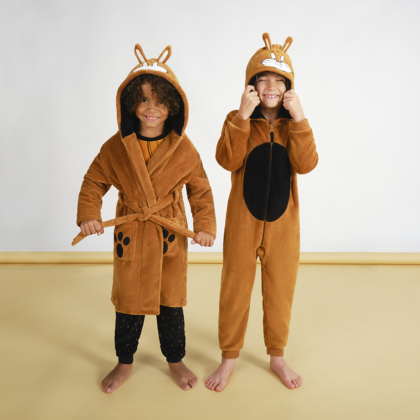Surpyjama en sherpa Bugs Bunny pour garçon 