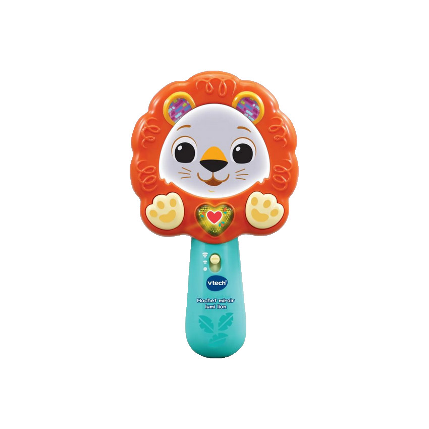 Hochet miroir interactif Lumi Lion 