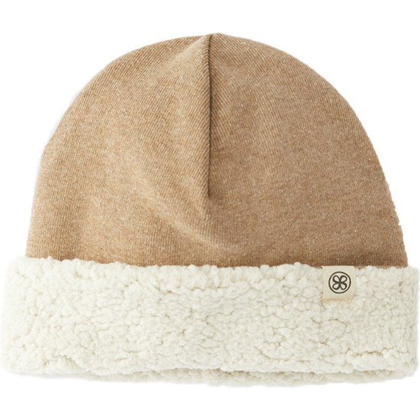 Bonnet Teddy 0-6m réversible Marron 