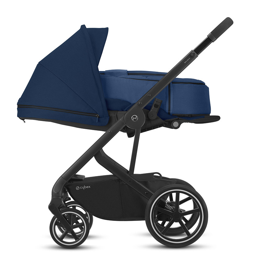 Poussette Balios S Lux châssis silver - Soho Grey 