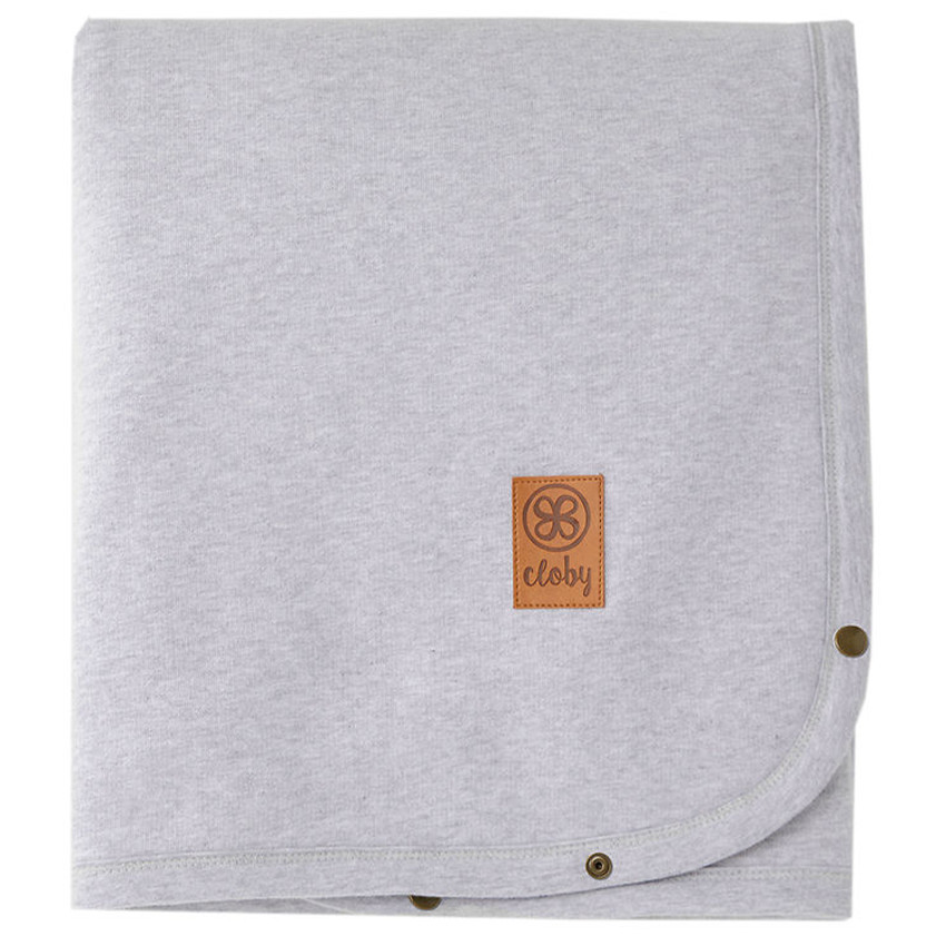 •	Deken Teddy multifunctioneel 95x75cm Grijs 