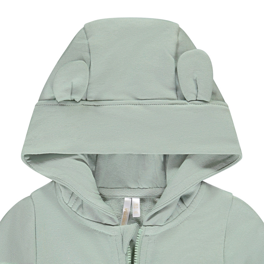 Vest fleece kap fantasie baby jongen 